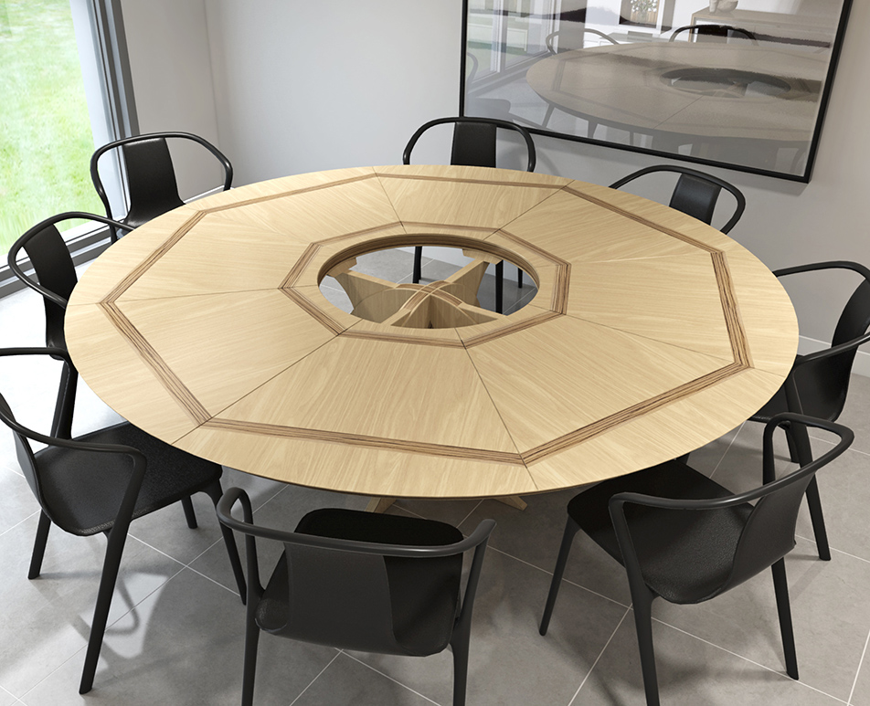 TV Unit & Fancy Table CGI 03