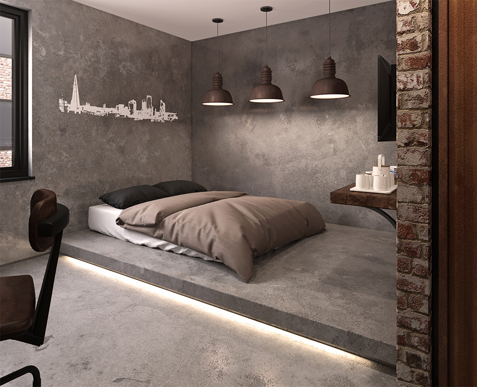 Industrial Hostel CGI 01